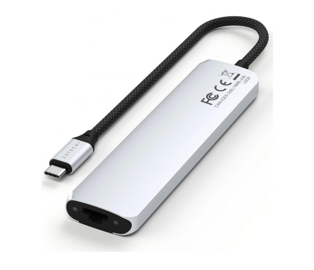 Satechi 7-in-1 USB-C Slim Multiport Adapter with Ethernet - 1348974 - zdjęcie 2